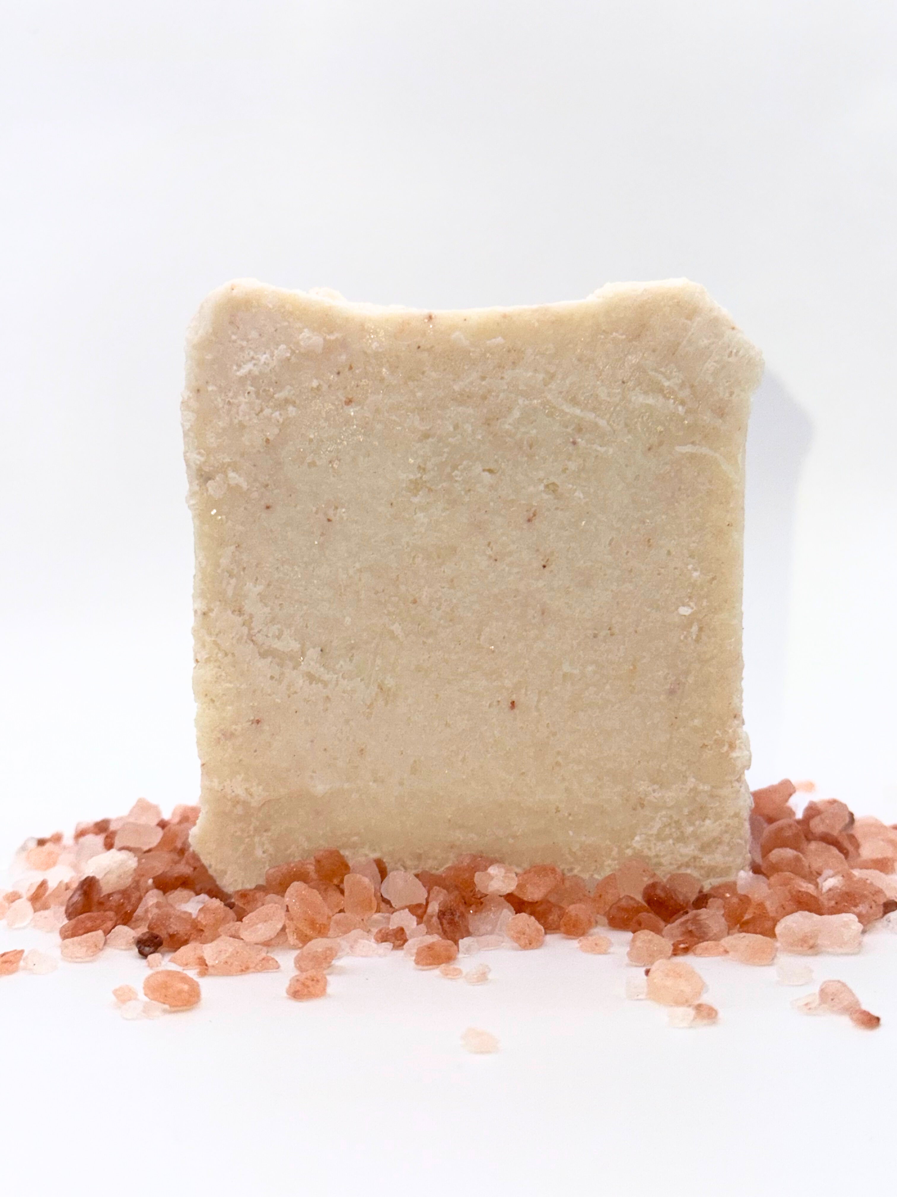 Natural Exfoliating Pink Himalayan Sea Salt Soap Bar
