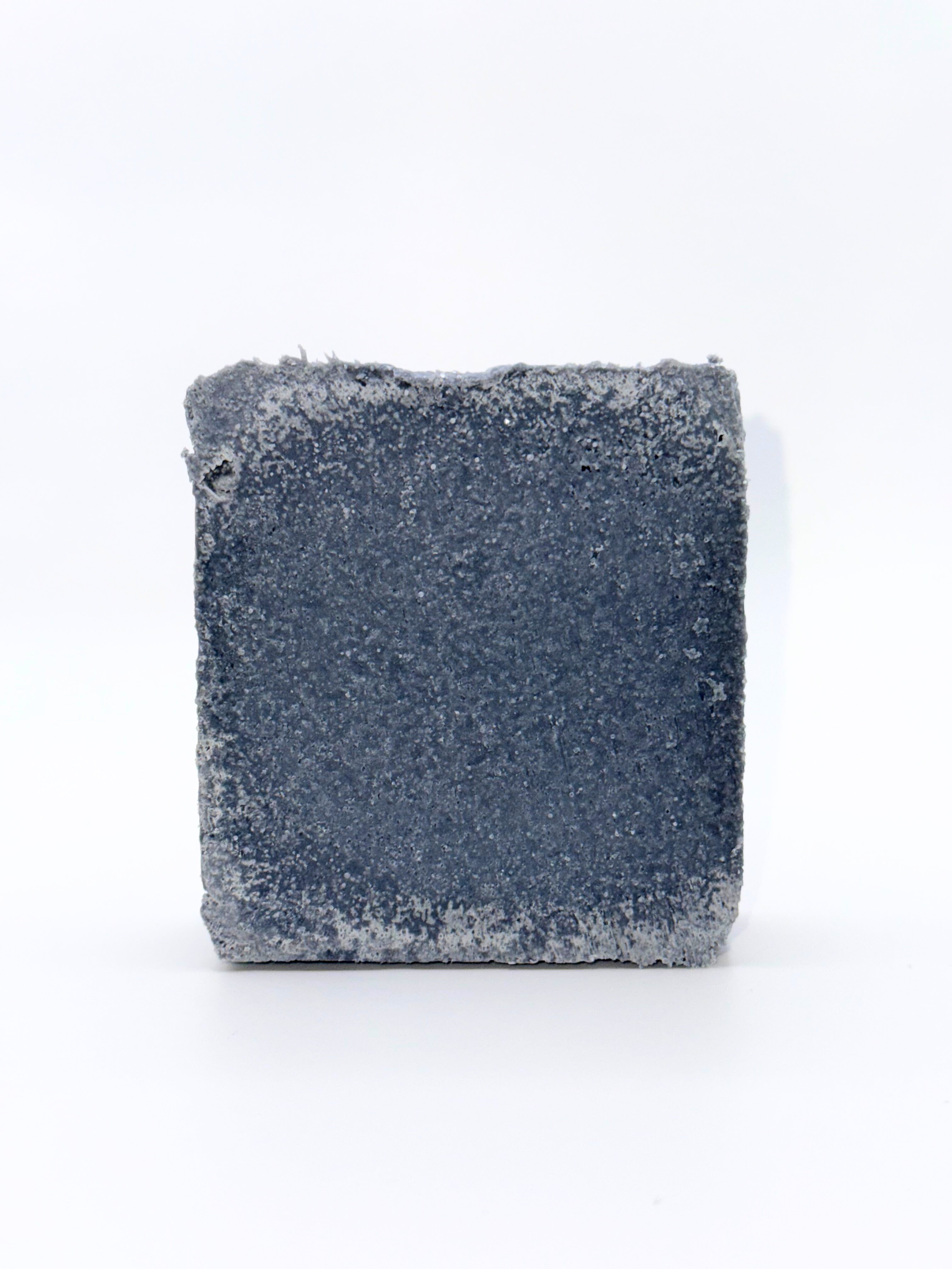 Clarifying Charcoal & Sea Salt Soap | Peppermint Scented | Detoxifying & Refreshing