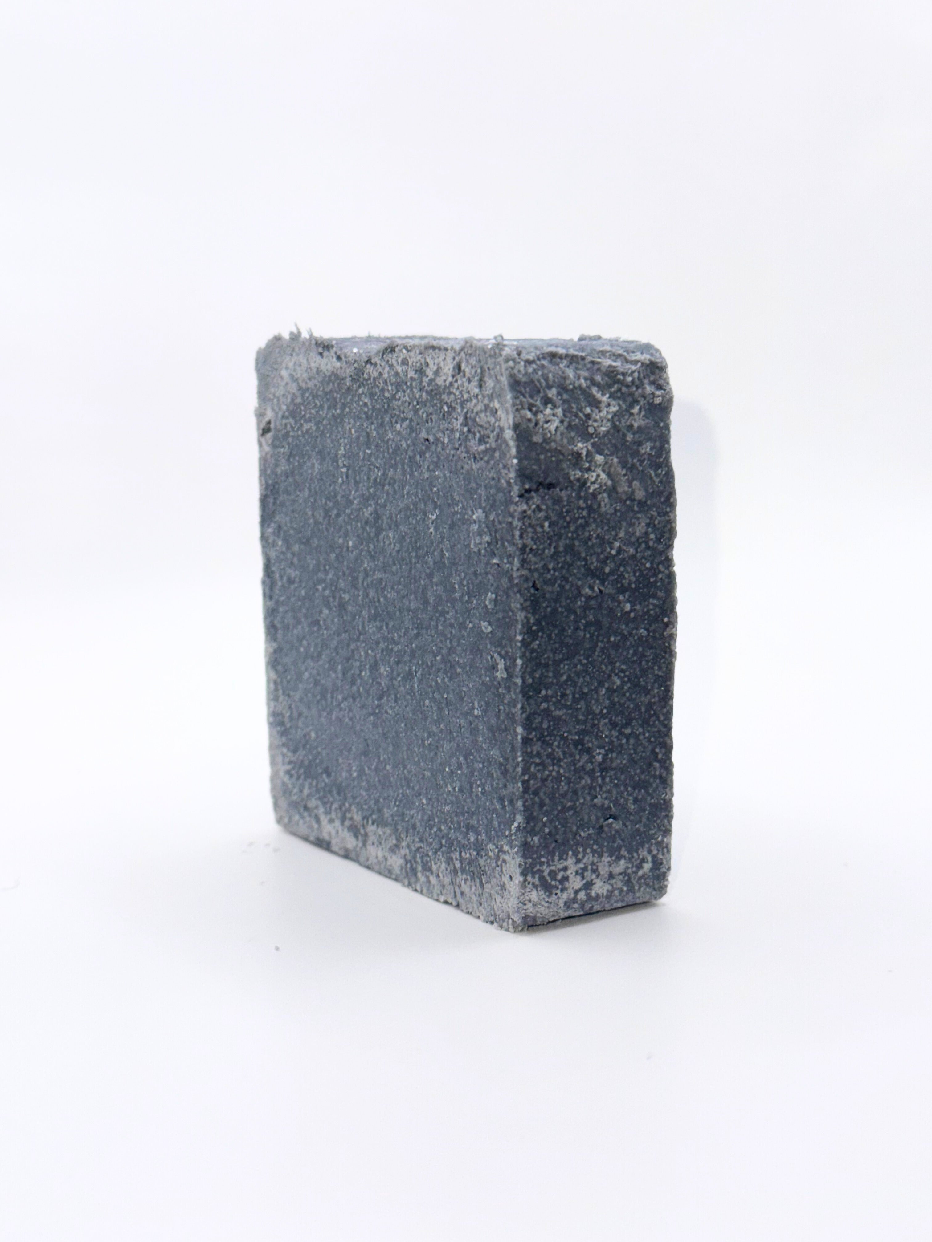 Clarifying Charcoal & Sea Salt Soap | Peppermint Scented | Detoxifying & Refreshing
