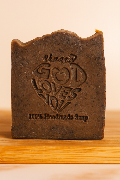 Coffee & Honey Soap | Sweet Almond Scented | Moisturizing & Brightening