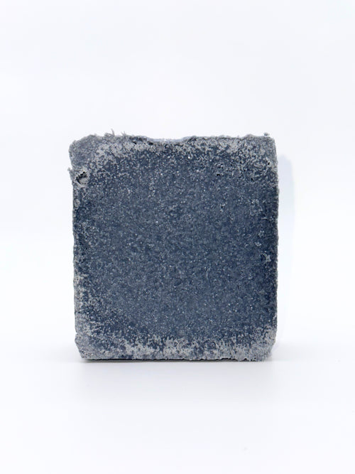 Clarifying Charcoal & Sea Salt Soap | Peppermint Scented | Detoxifying & Refreshing