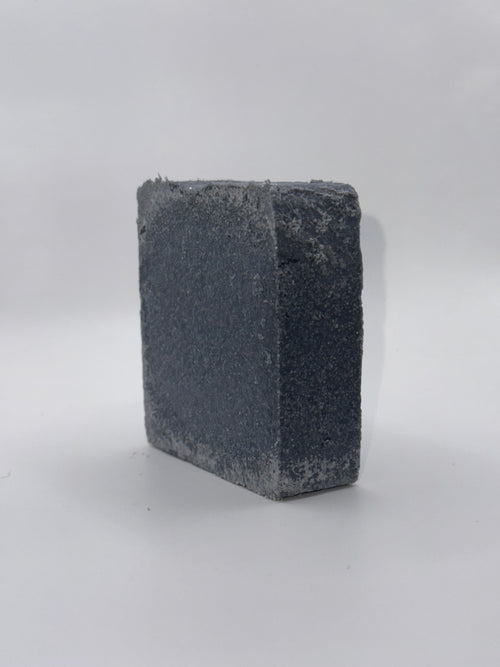 Clarifying Charcoal & Sea Salt Soap | Peppermint Scented | Detoxifying & Refreshing