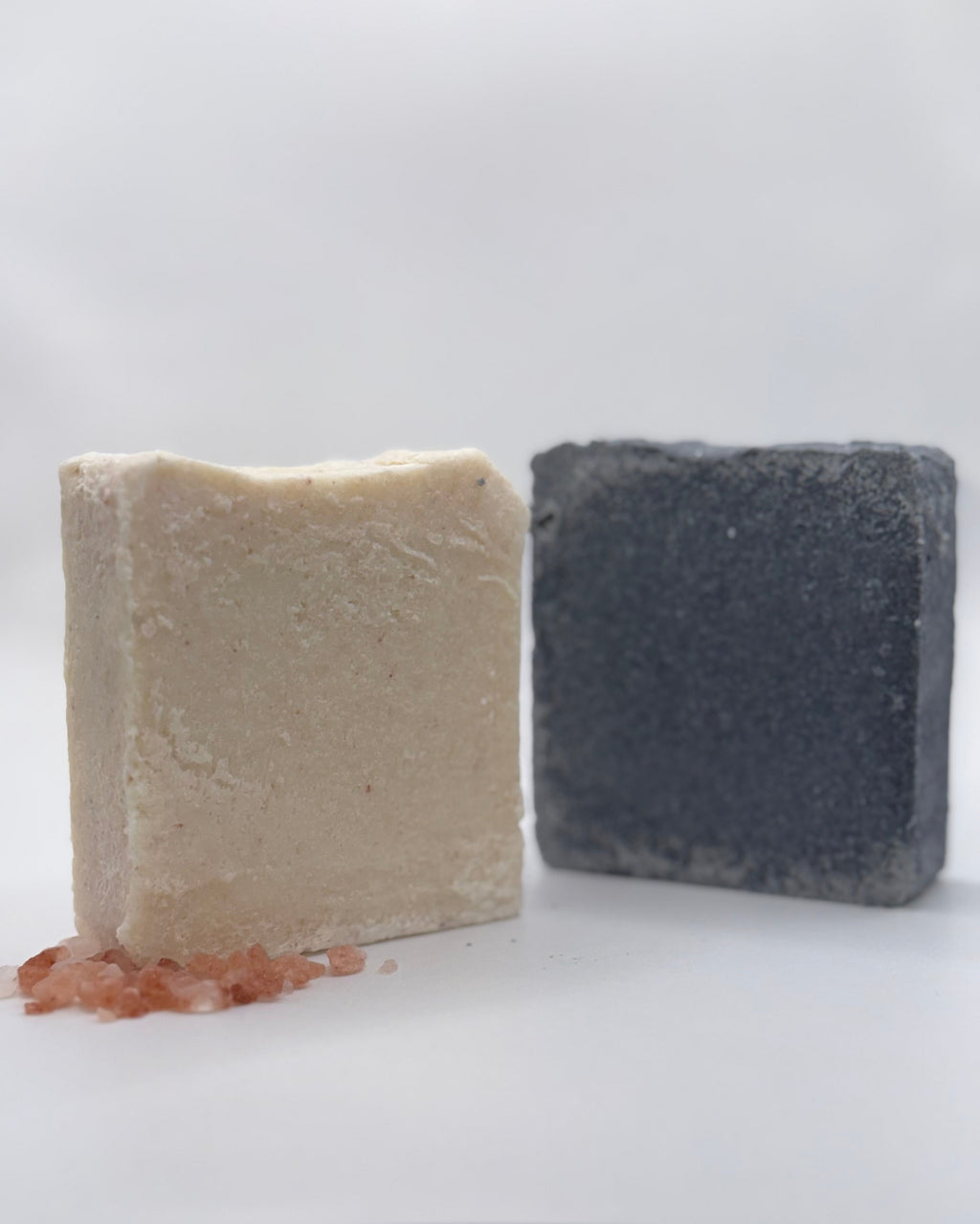 Clarifying Charcoal & Sea Salt Soap | Peppermint Scented | Detoxifying & Refreshing