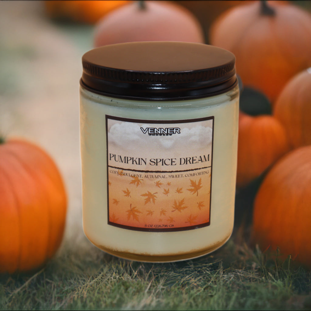 Pumpkin Spice Dream Candle-VENNER